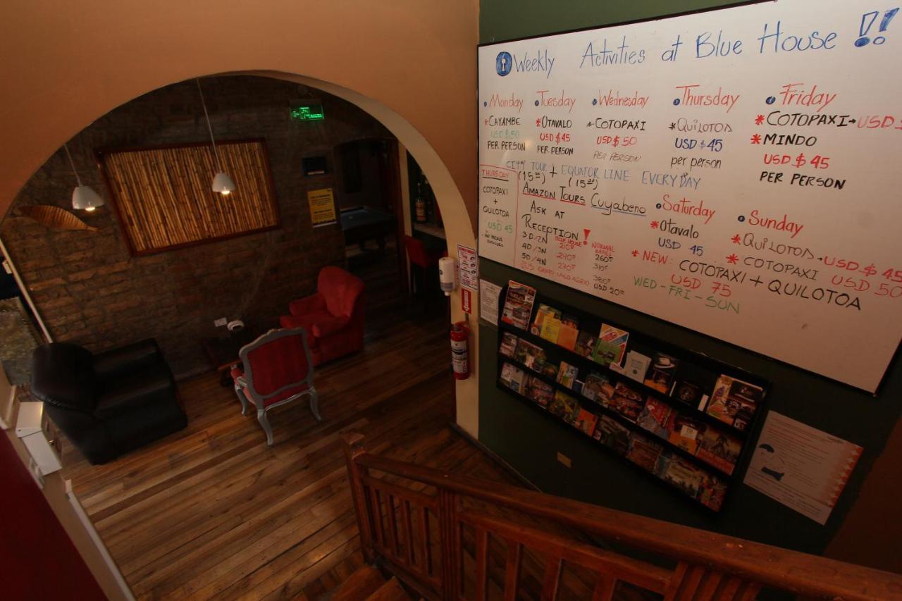 Blue House Youth Hostel Quito Zewnętrze zdjęcie
